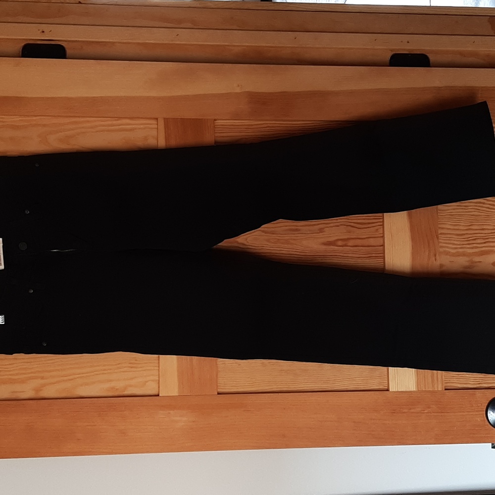 Levi's Black Straight Leg Jeans